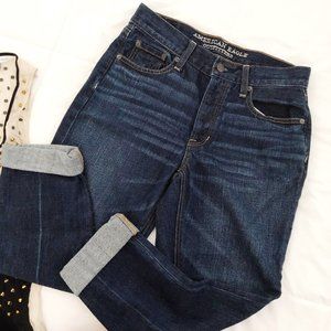 American Eagle Vintage Hi-Rise Jeans Dark Wash